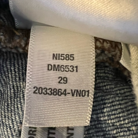 MADEWELL Denim The Perfect Vintage Straight Jean Greenhaven Seamed Version 29 - Picture 13 of 14